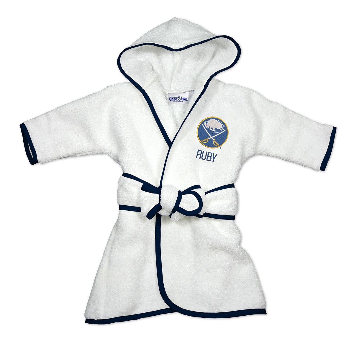 Personalized Buffalo Sabres Robe – Designs by Chad & Jake