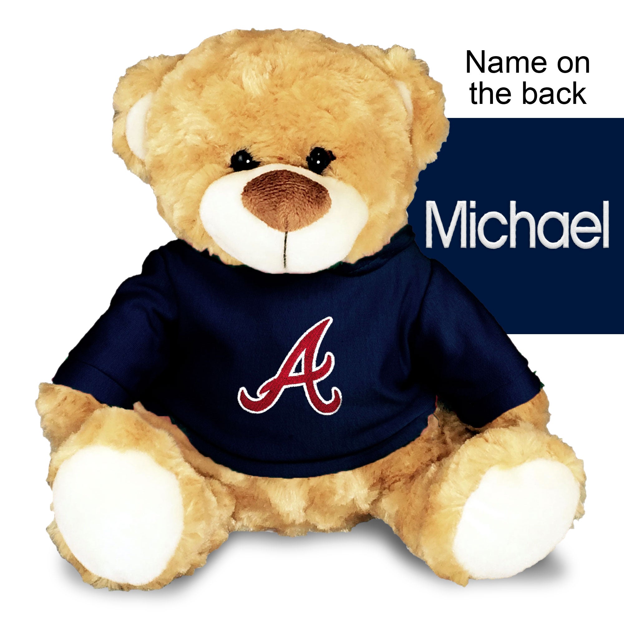 Personalized Atlanta Braves 10 Plush Bear