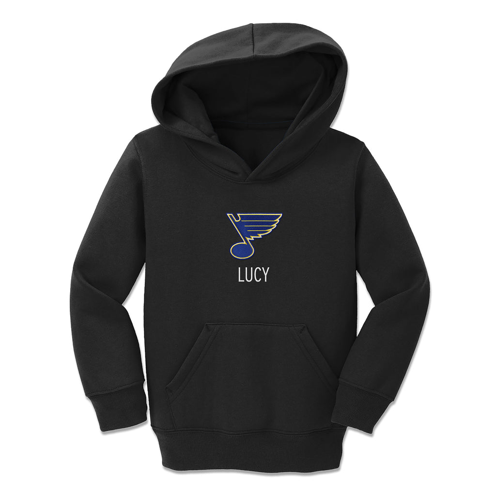 St Louis Blues Big Logo Football And Hockey Team Black Puffer Jacket For  Fans - Banantees