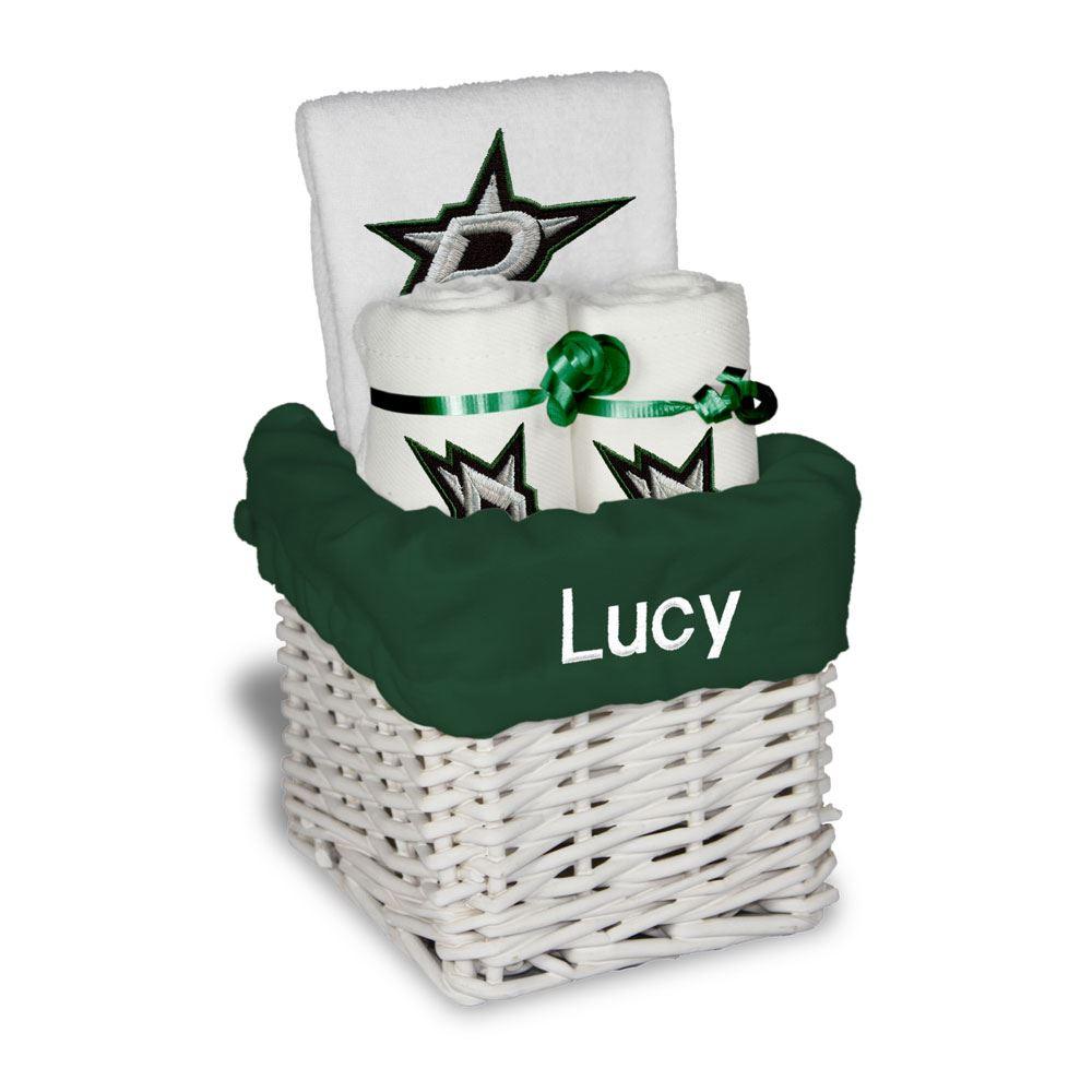 Personalized Dallas Stars Small Basket - 4 Items - Designs by Chad & Jake