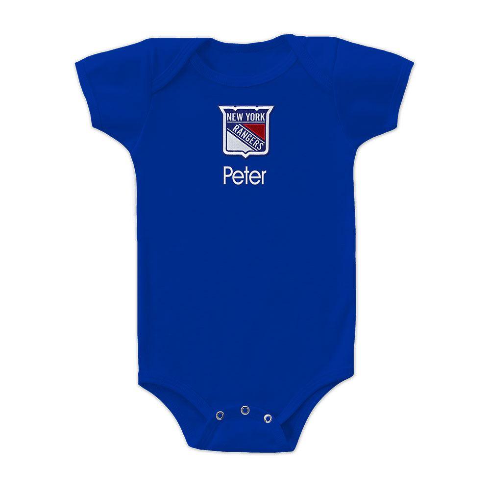 Personalized New York Rangers Bodysuit - Designs by Chad & Jake
