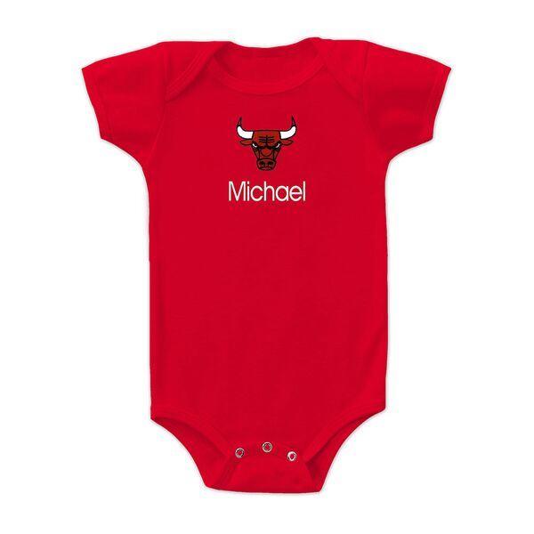 Personalized Chicago Bulls Bodysuit - Designs by Chad & Jake