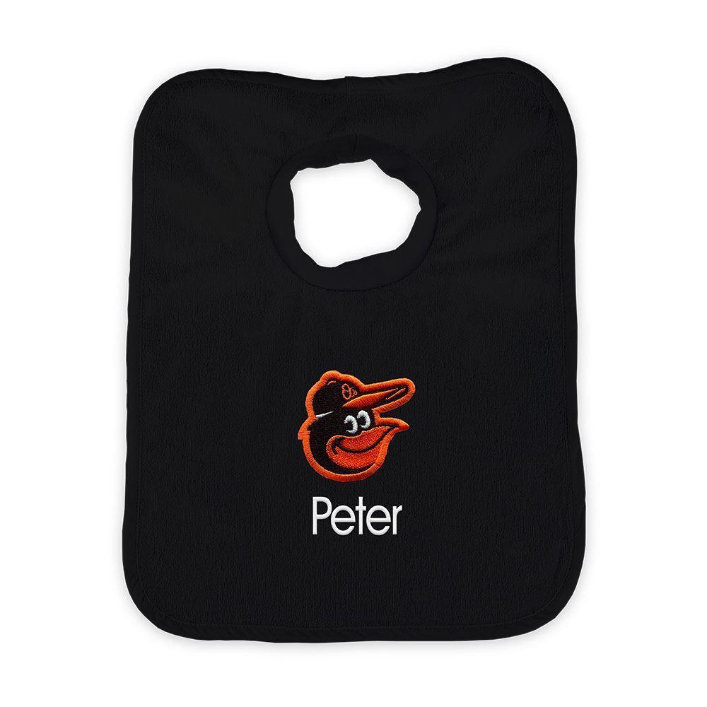 Personalized Baltimore Orioles Pullover Bib - Designs by Chad & Jake