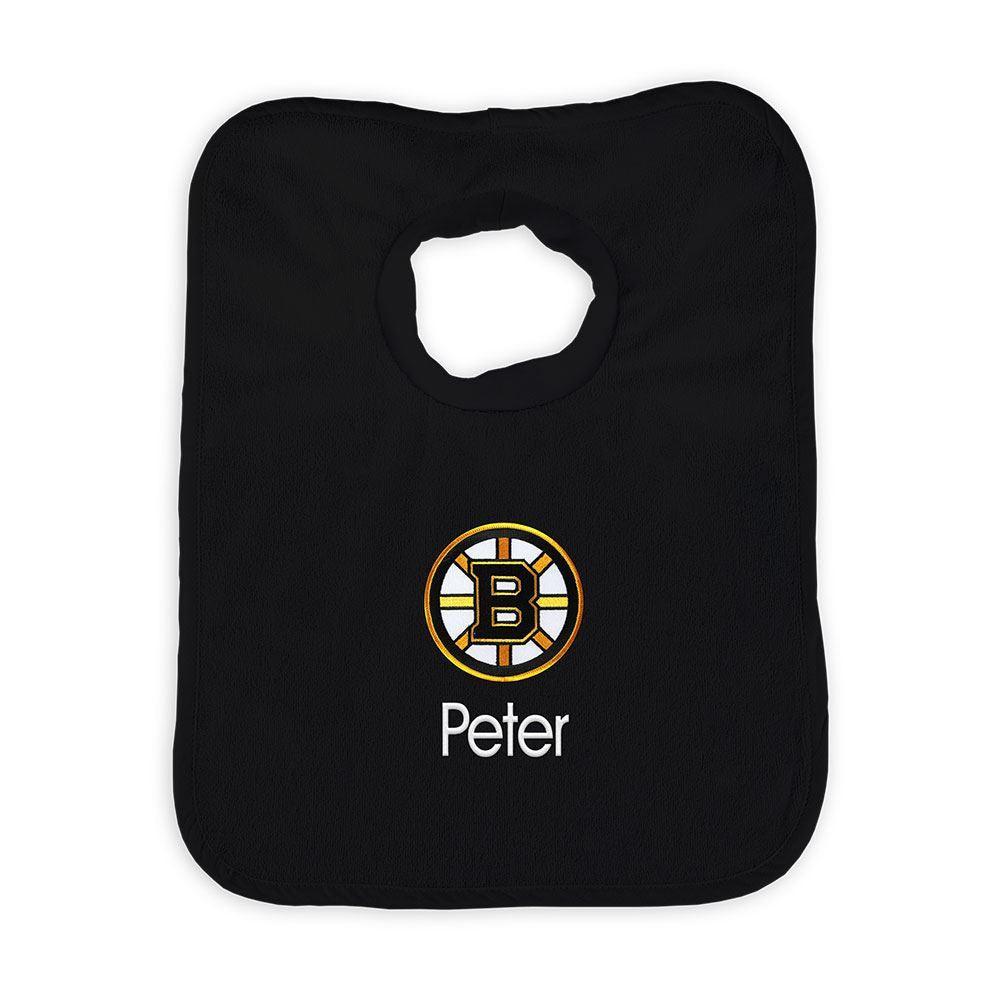 Personalized Boston Bruins Bib - Designs by Chad & Jake
