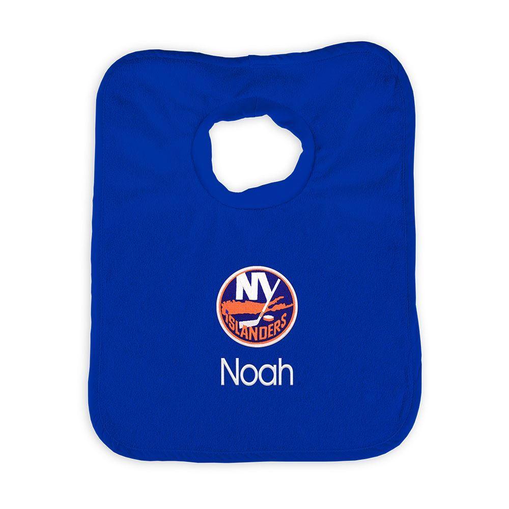 Personalized New York Islanders Bib - Designs by Chad & Jake