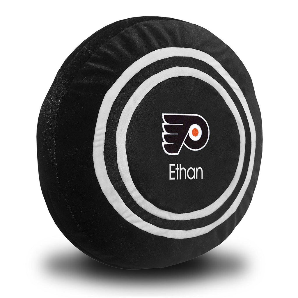 Personalized Philadelphia Flyers Plush Hockey Puck - Designs by Chad & Jake