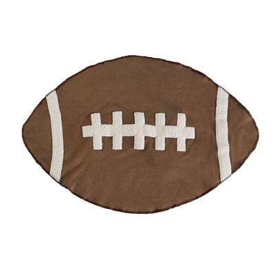 Personalized Football Sherpa Blanket - Designs by Chad & Jake