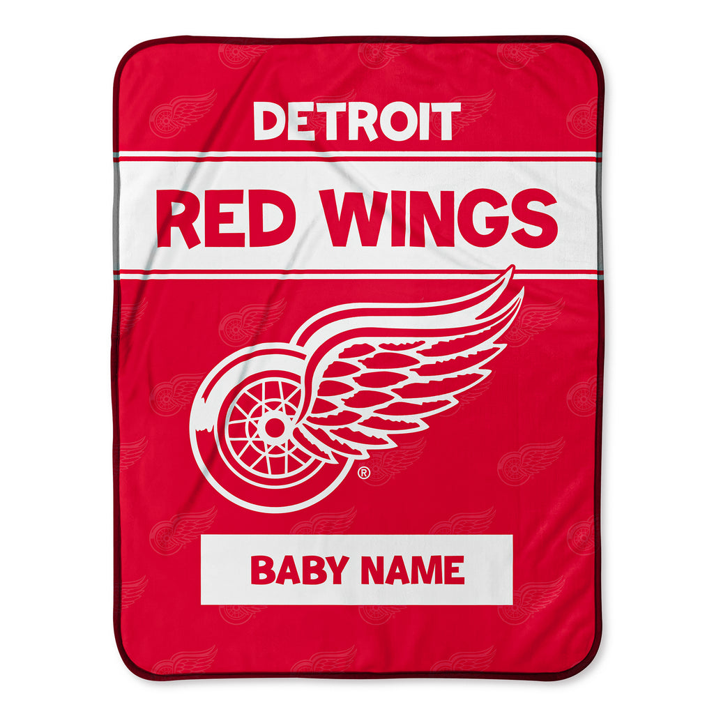 Outerstuff Detroit Red Wings Newborn All Over Print Raglan Sleeper
