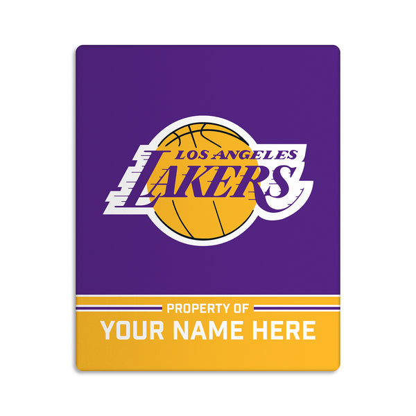 Los Angeles Lakers Family Name Wood Sign popular Gift Flag Pledge Allegiance to Lakers Custom Name Serve The Lord Personalized Plank