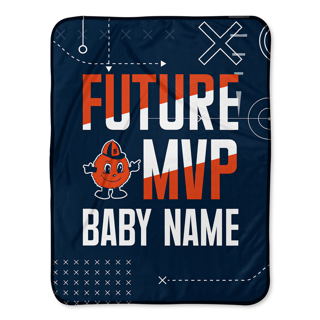 Personalized St. Louis Cardinals MVP Baby Pixel Fleece Blanket
