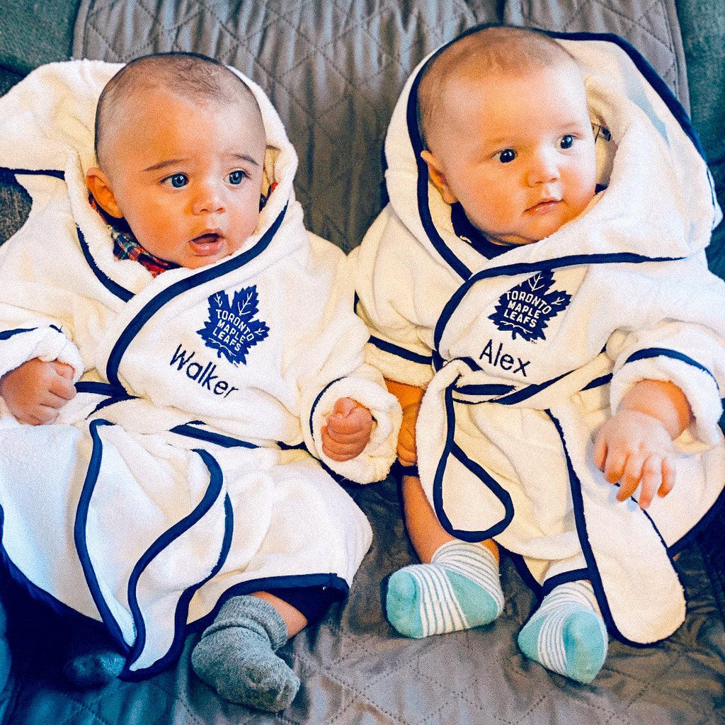 Personalized Toronto Maple Leafs Robe - Designs by Chad & Jake