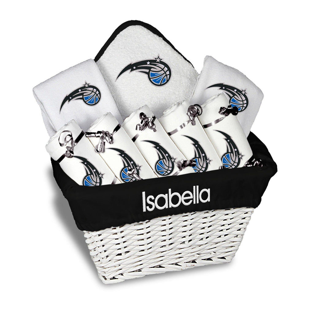 Personalized Orlando Magic Large Basket - 9 Items - Designs by Chad & Jake