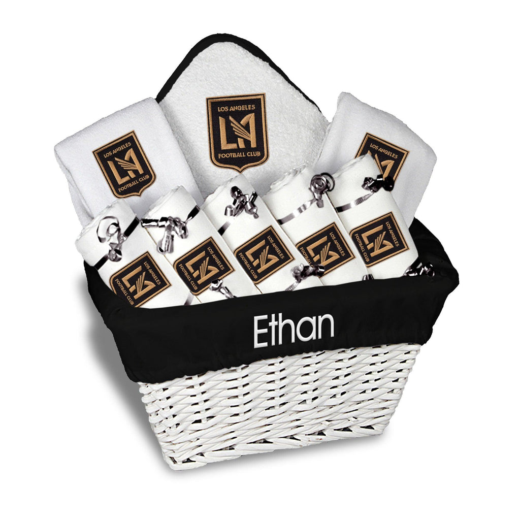 Personalized LAFC Large Basket - 9 Items - Designs by Chad & Jake