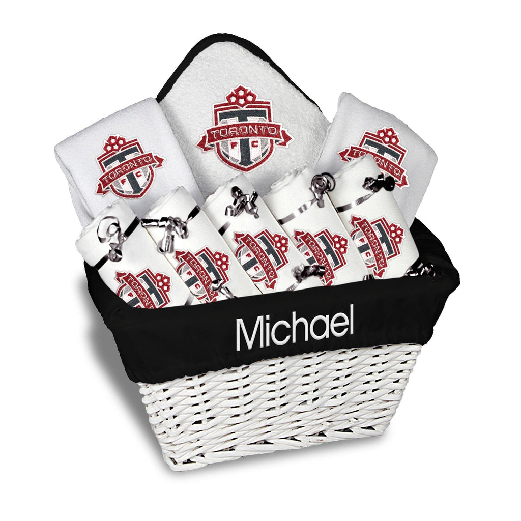 Personalized Toronto FC Large Basket - 9 Items - Designs by Chad & Jake