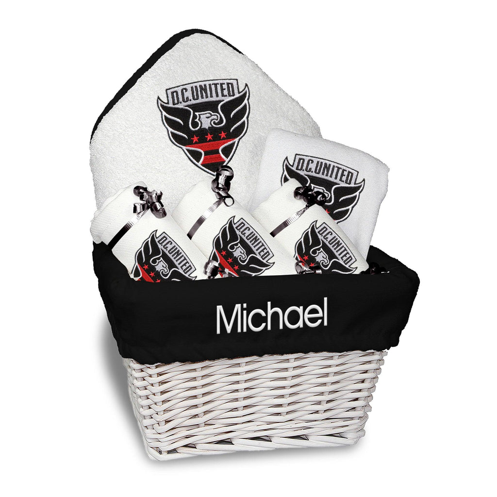 Personalized D.C. United Medium Basket - 6 Items - Designs by Chad & Jake