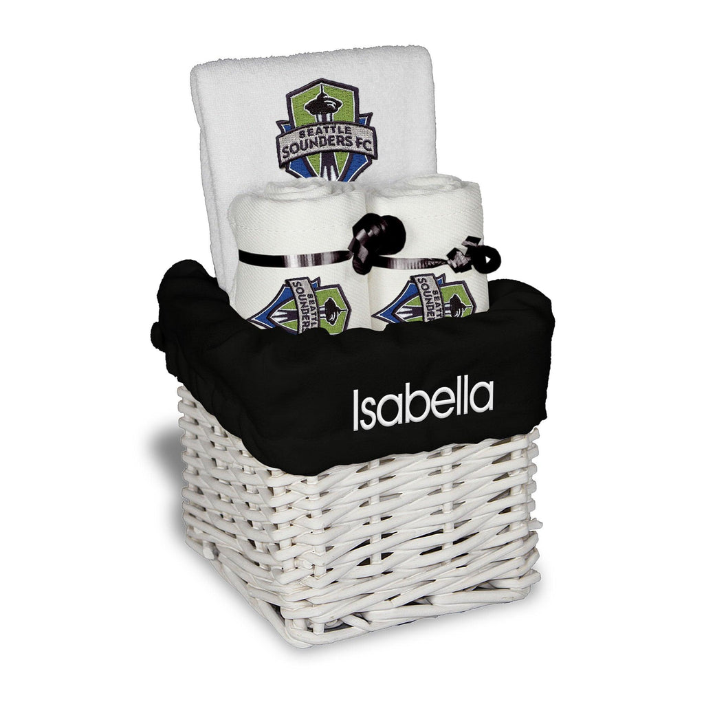 Personalized Seattle Sounders Small Basket - 4 Items - Designs by Chad & Jake