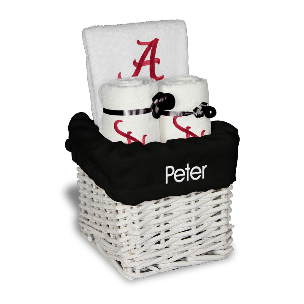 Personalized Alabama Crimson Tide Small Basket - 4 Items - Designs by Chad & Jake
