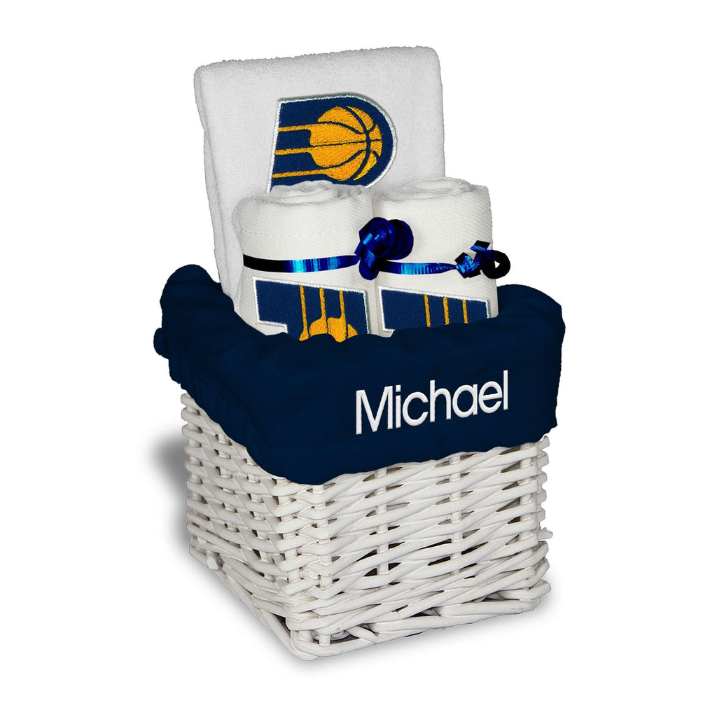 Personalized Indiana Pacers Small Basket - 4 Items - Designs by Chad & Jake