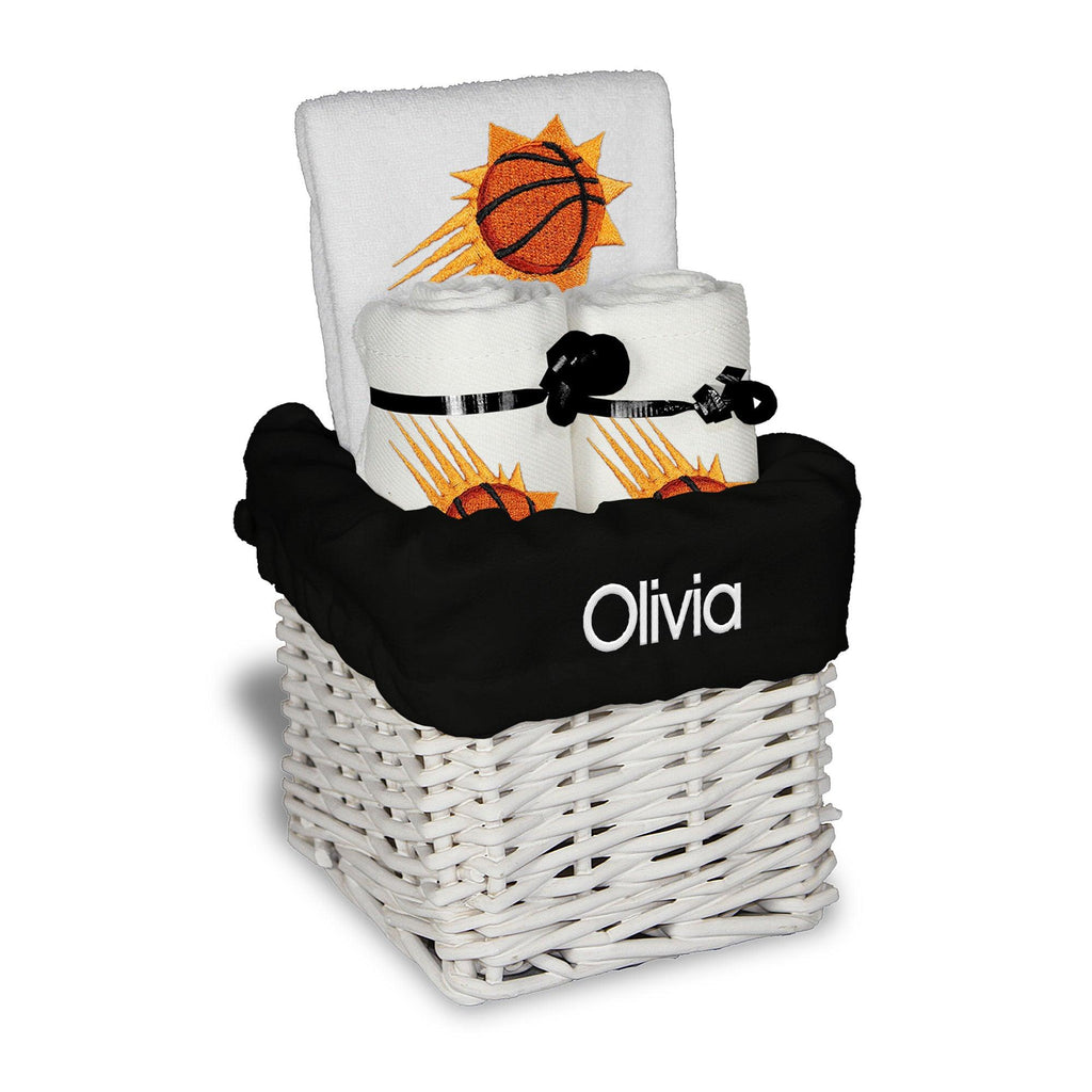 Personalized Phoenix Suns Small Basket - 4 Items - Designs by Chad & Jake