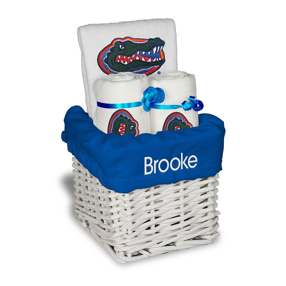 Personalized Florida Gators Small Basket - 4 Items - Designs by Chad & Jake