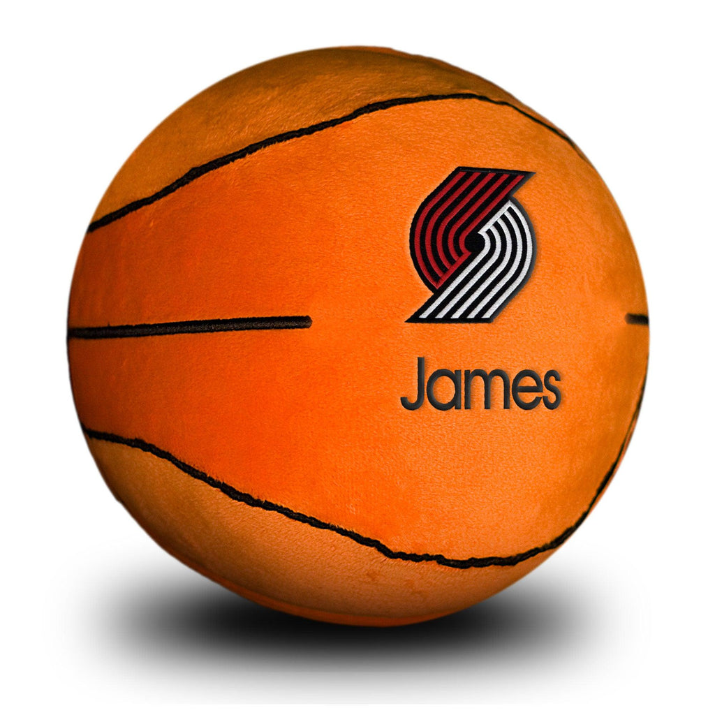 Personalized Portland Trail Blazers Plush Basketball - Designs by Chad & Jake