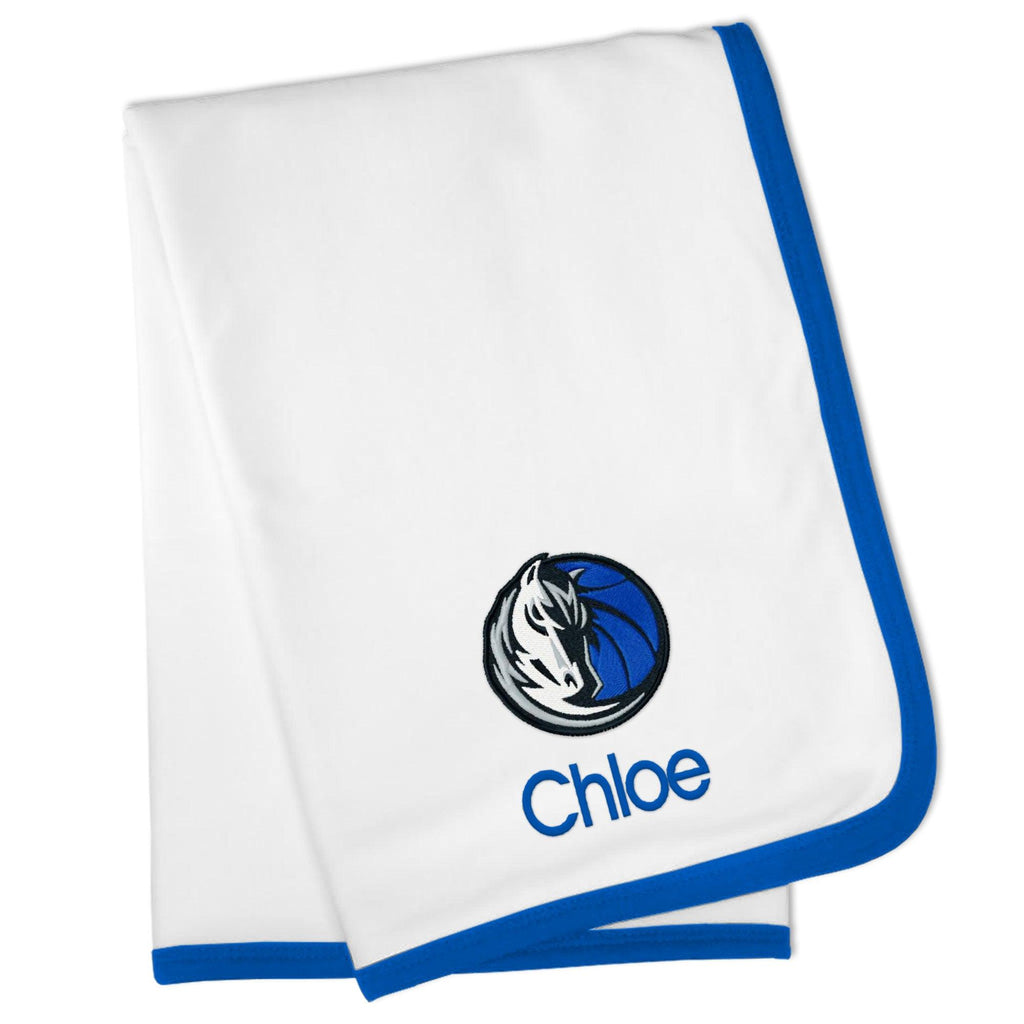 Personalized Dallas Mavericks Blanket - Designs by Chad & Jake