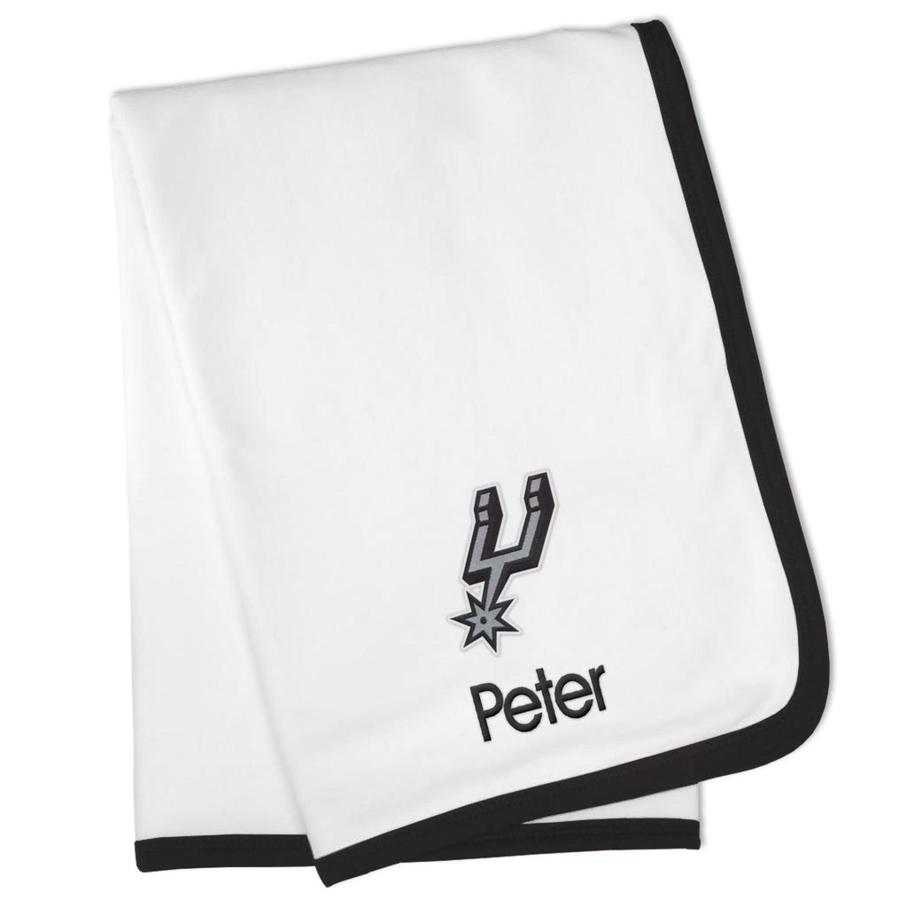 Personalized San Antonio Spurs Blanket - Designs by Chad & Jake