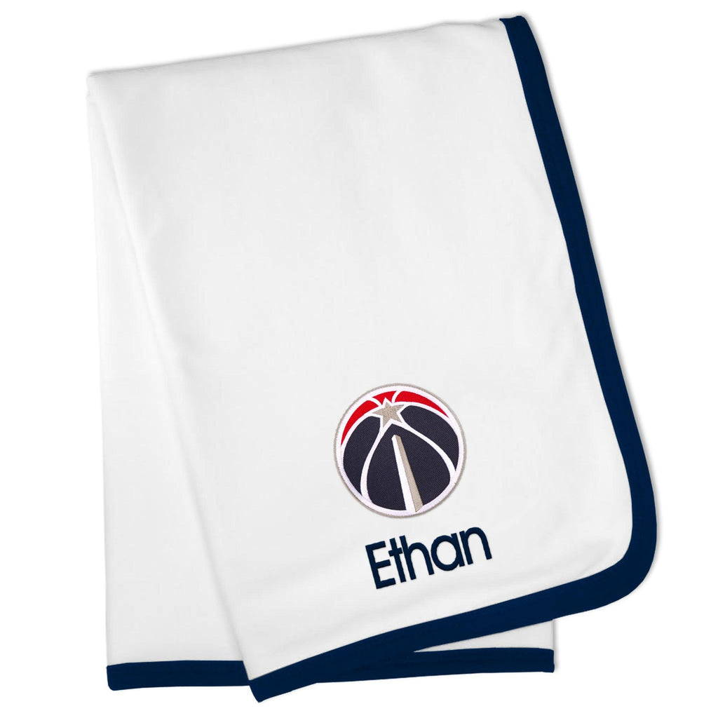 Personalized Washington Wizards Blanket - Designs by Chad & Jake