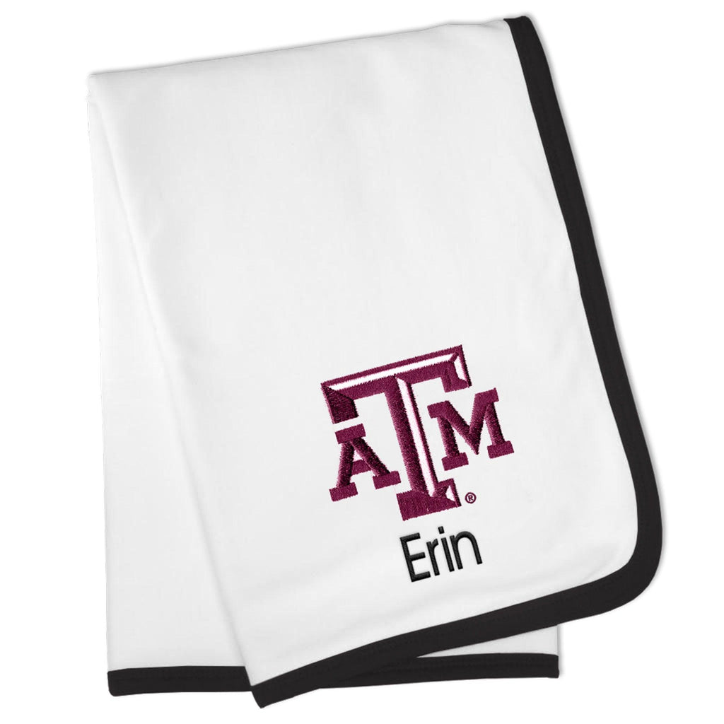 Personalized Texas A&M Aggies Blanket - Designs by Chad & Jake