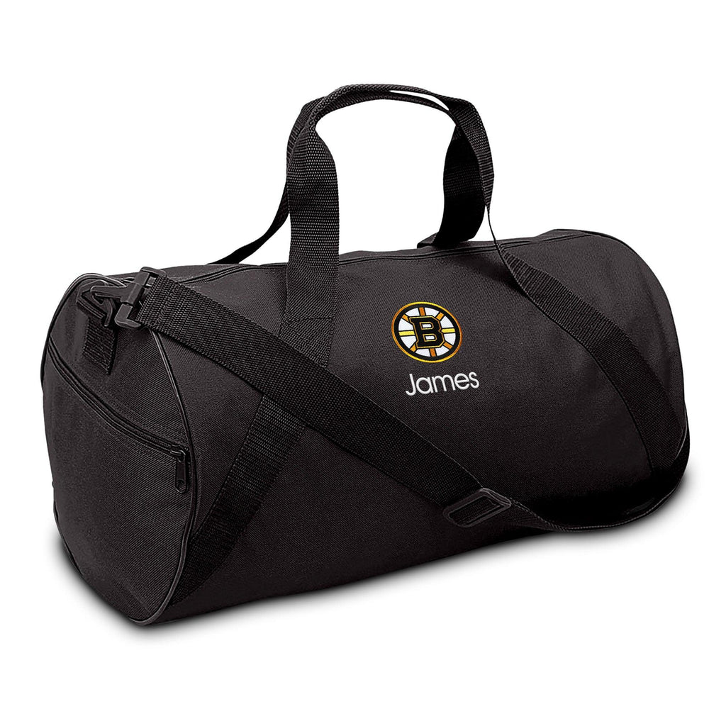 Personalized Boston Bruins Duffel Bag - Designs by Chad & Jake