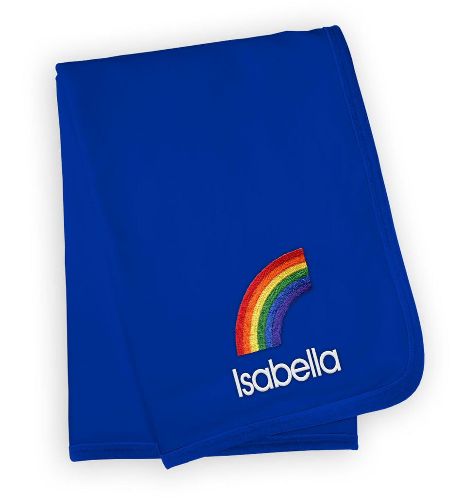Personalized Rainbow Emoji Blanket - Designs by Chad & Jake