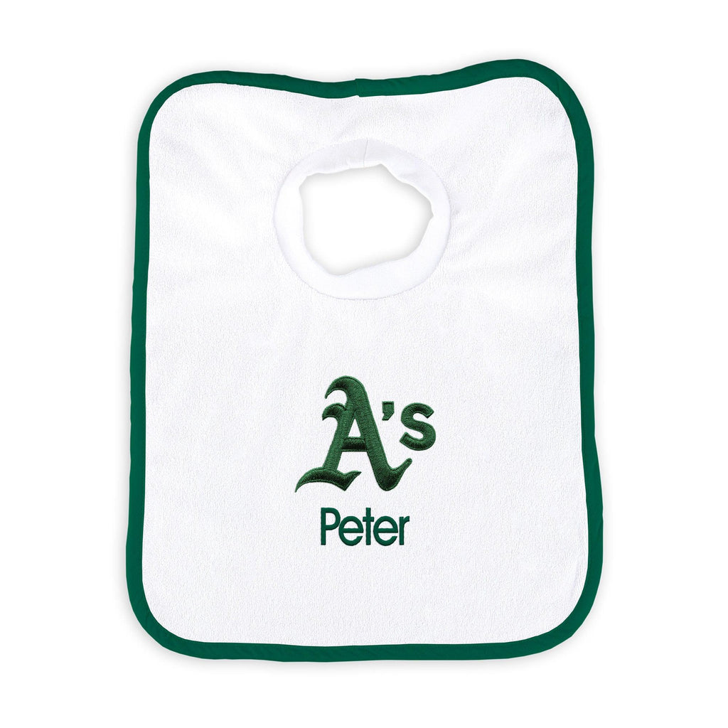 Personalized Oakland Athletics Pullover Bib - Designs by Chad & Jake