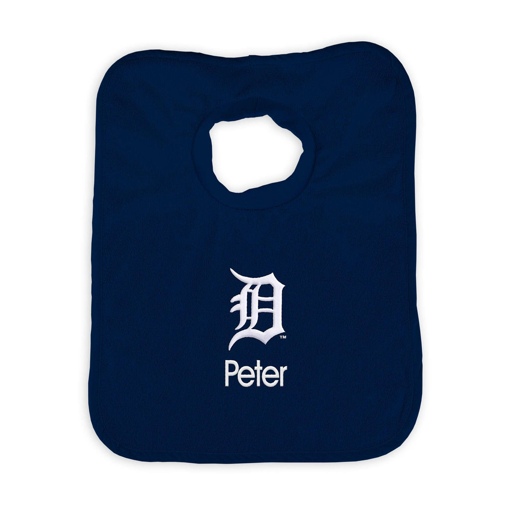 Personalized Detroit Tigers Pullover Bib - Designs by Chad & Jake