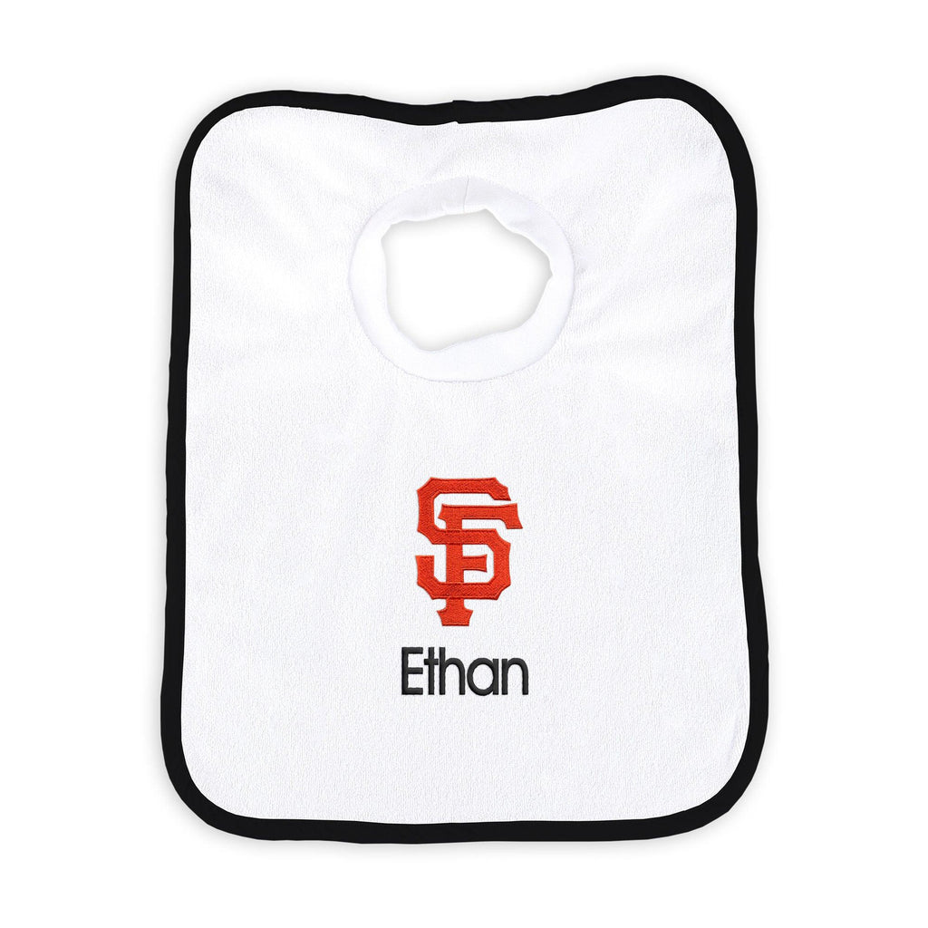 Personalized San Francisco Giants Pullover Bib - Designs by Chad & Jake