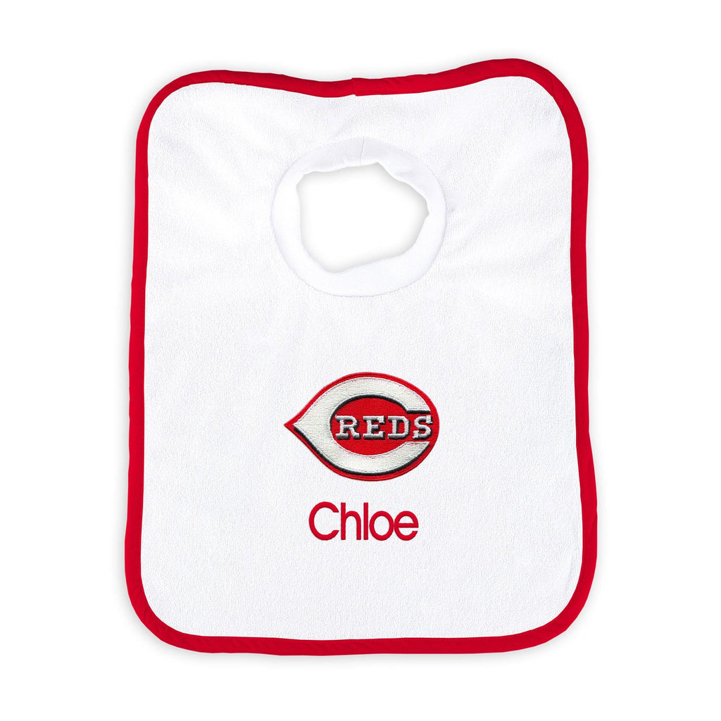 Personalized Cincinnati Reds Large Basket - 9 Items - Designs by Chad & Jake