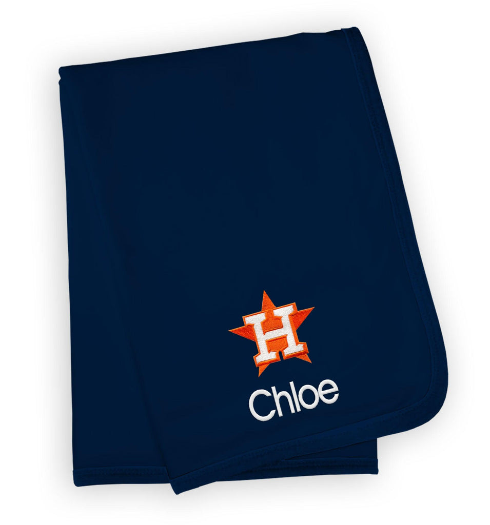 Personalized Houston Astros Blanket - Designs by Chad & Jake