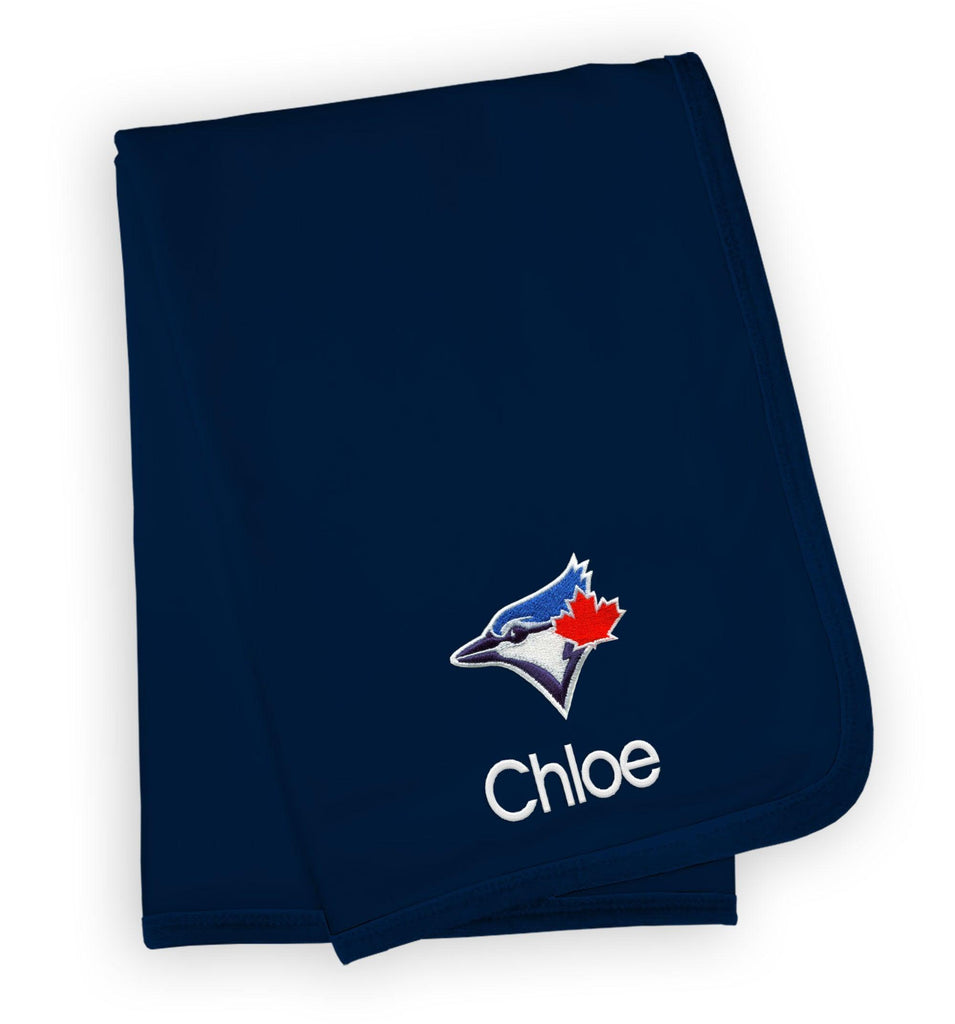 Personalized Toronto Blue Jays Blanket - Designs by Chad & Jake