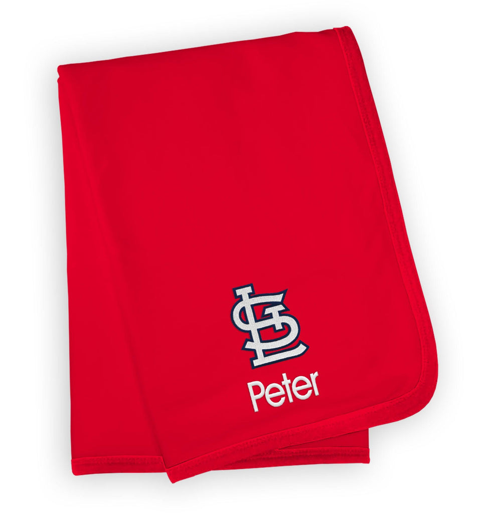 Personalized St. Louis Cardinals Blanket - Designs by Chad & Jake