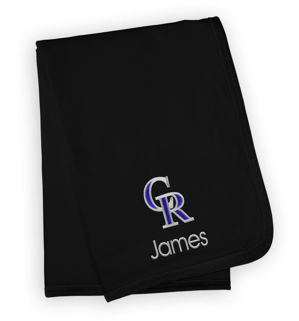 Personalized Colorado Rockies Blanket - Designs by Chad & Jake