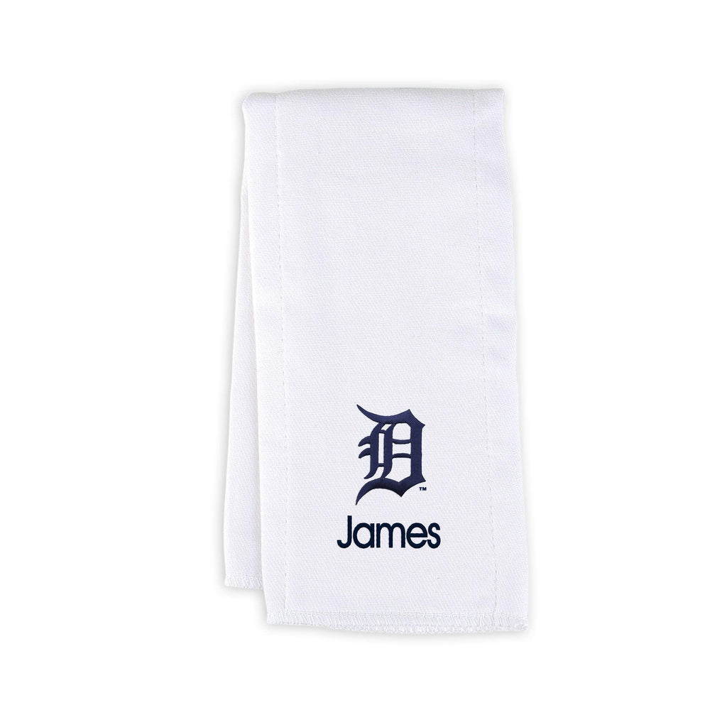 Personalized Detroit Tigers Burp Cloth - Designs by Chad & Jake