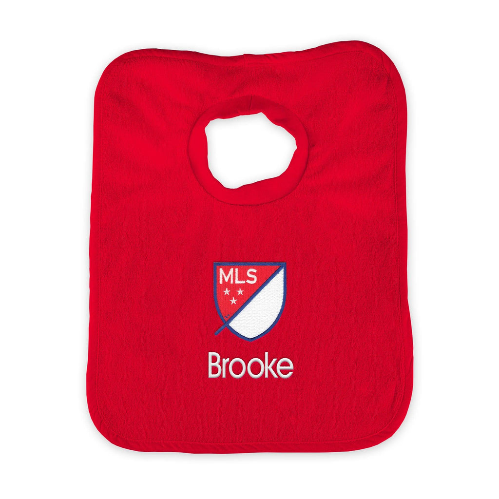 Personalized MLS Crest Bib - Designs by Chad & Jake