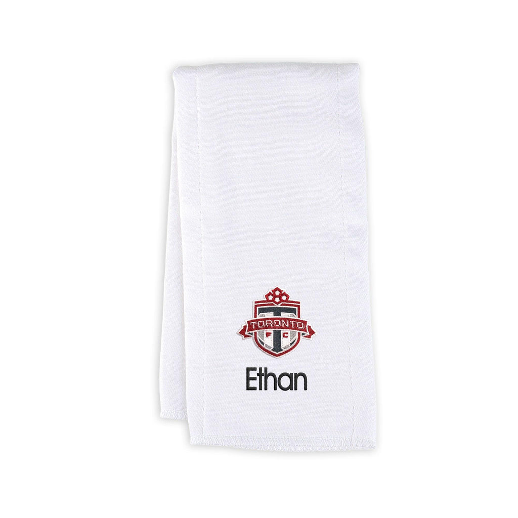 Personalized Toronto FC Burp Cloth - Designs by Chad & Jake