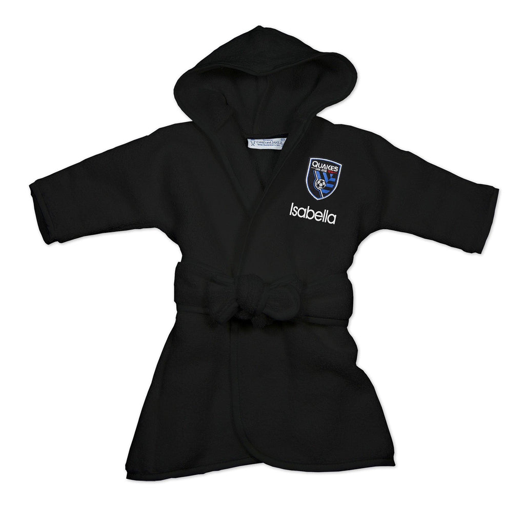 Personalized San Jose Earthquakes Robe - Designs by Chad & Jake