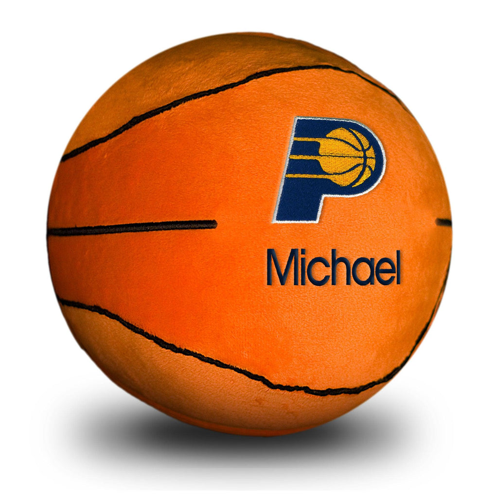 Personalized Indiana Pacers Plush Basketball - Designs by Chad & Jake