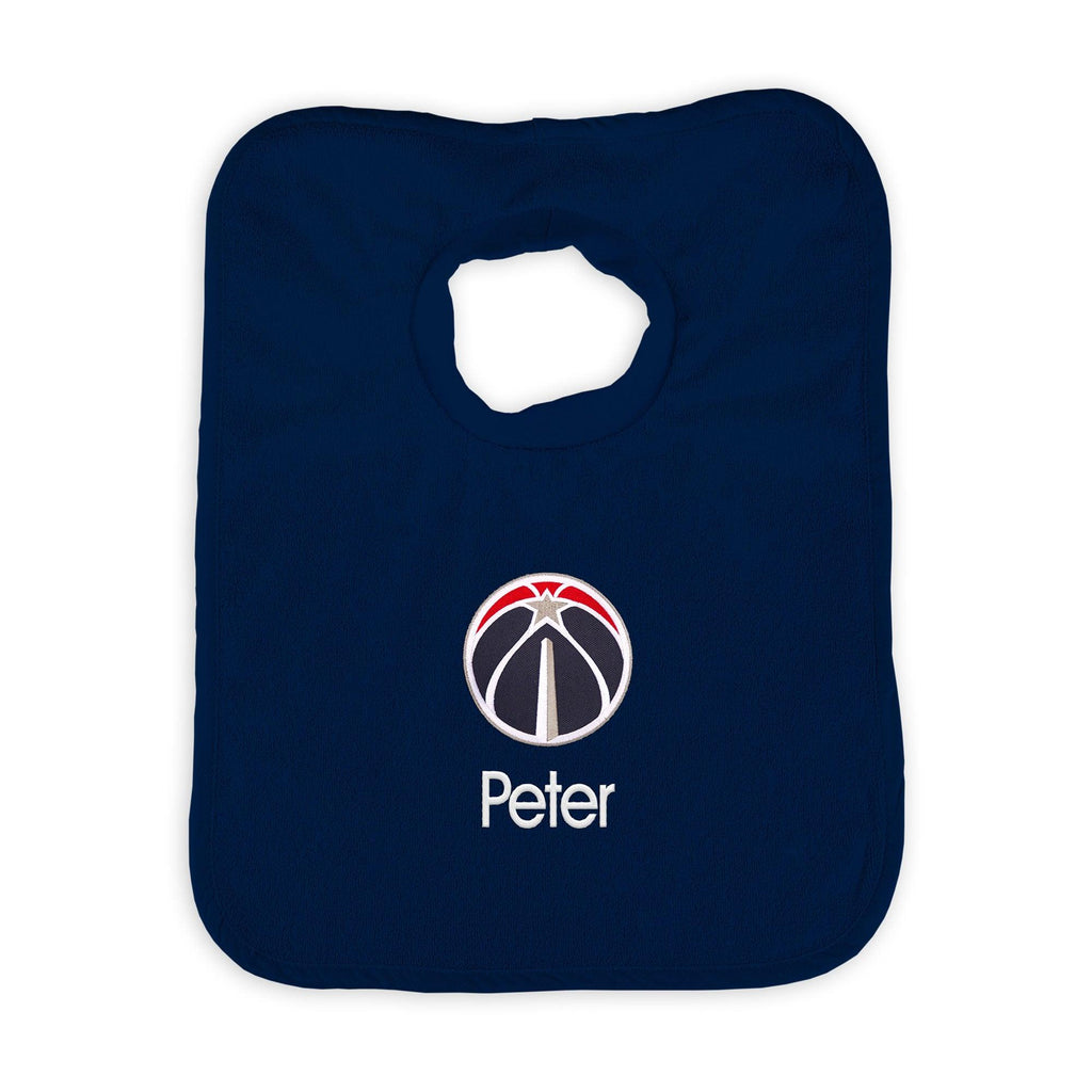 Personalized Washington Wizards Pullover Bib - Designs by Chad & Jake