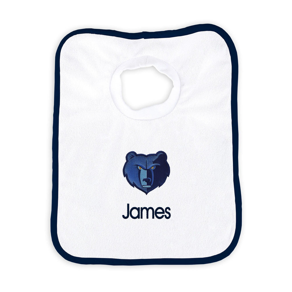 Personalized Memphis Grizzlies Small Basket - 4 Items - Designs by Chad & Jake