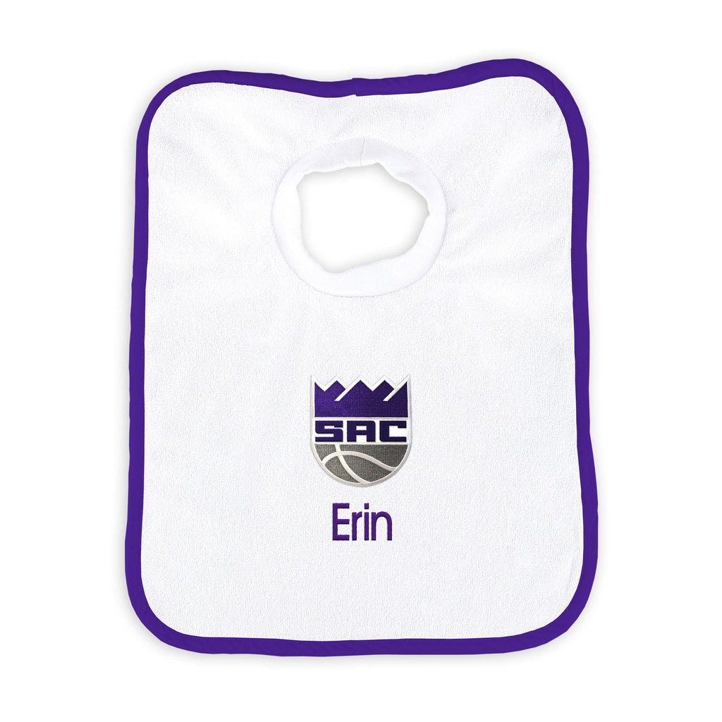 Personalized Sacramento Kings Pullover Bib - Designs by Chad & Jake