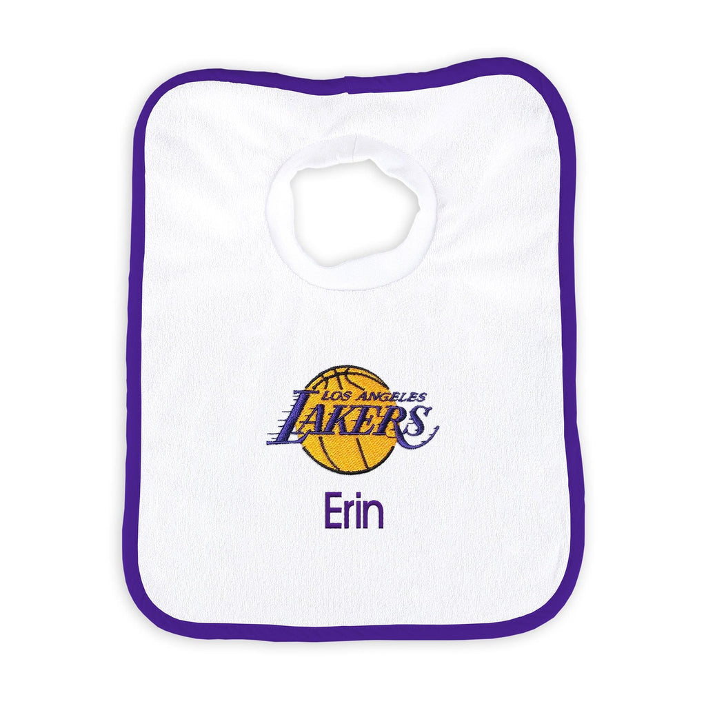 Personalized Los Angeles Lakers Medium Basket - 6 Items - Designs by Chad & Jake