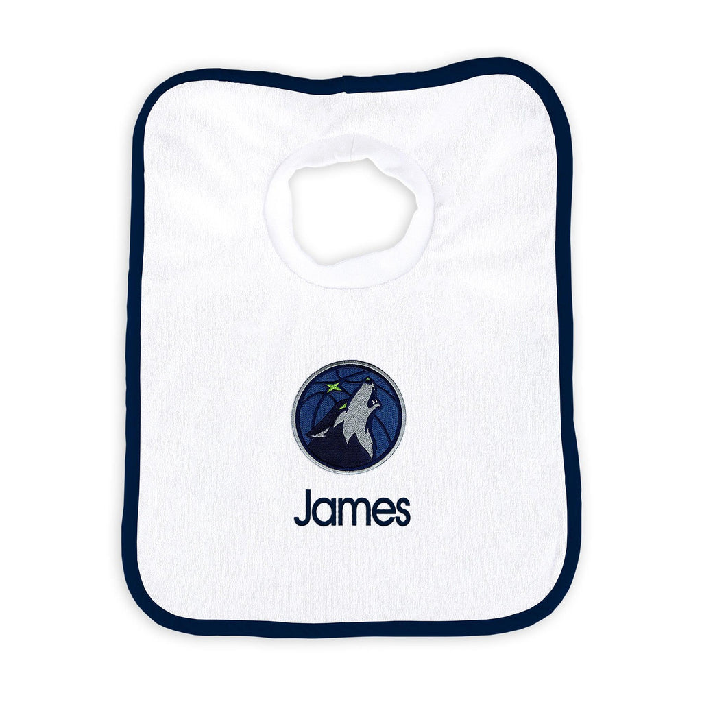 Personalized Minnesota Timberwolves Large Basket - 9 Items - Designs by Chad & Jake