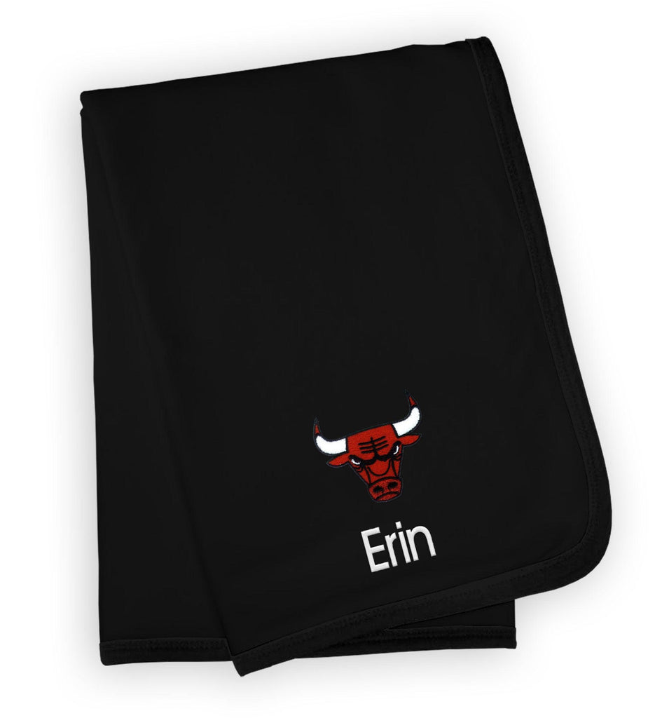 Personalized Chicago Bulls Blanket - Designs by Chad & Jake